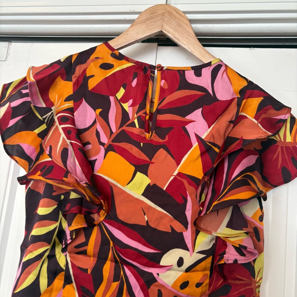 DR2‎ Multi Color Blouse Size Small - Picture 3 of 8